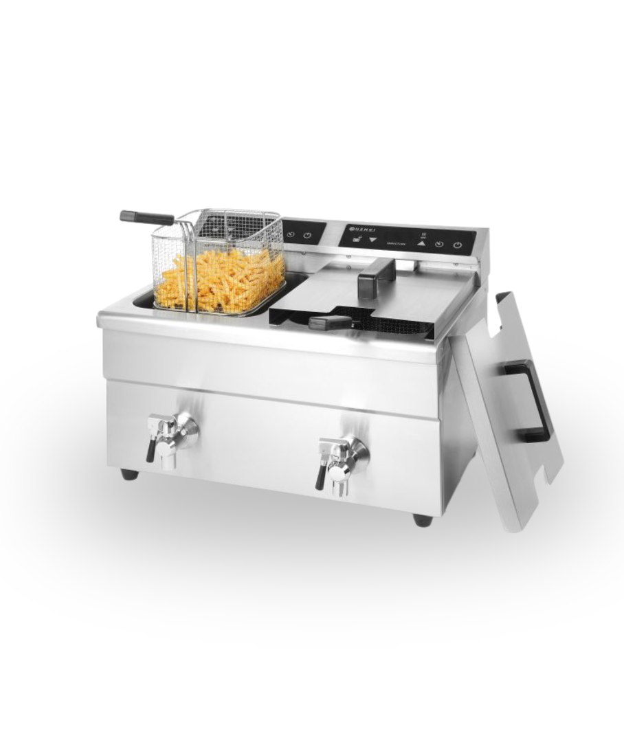 Double Tank Induction Fryer